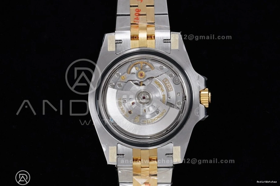 SS ARF Super GRNR 881 Bracelet CHS GMT-Master Dial Weight) II SH3285 (Gain Edition YG Best Black WeatherProof on 126713 New Clone 1:1 0424